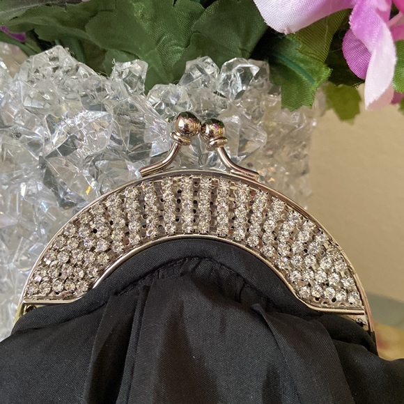 Small Satin Evening Purse - Picture 3 of 5